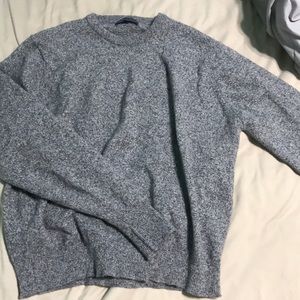 grey lambs wool sweater